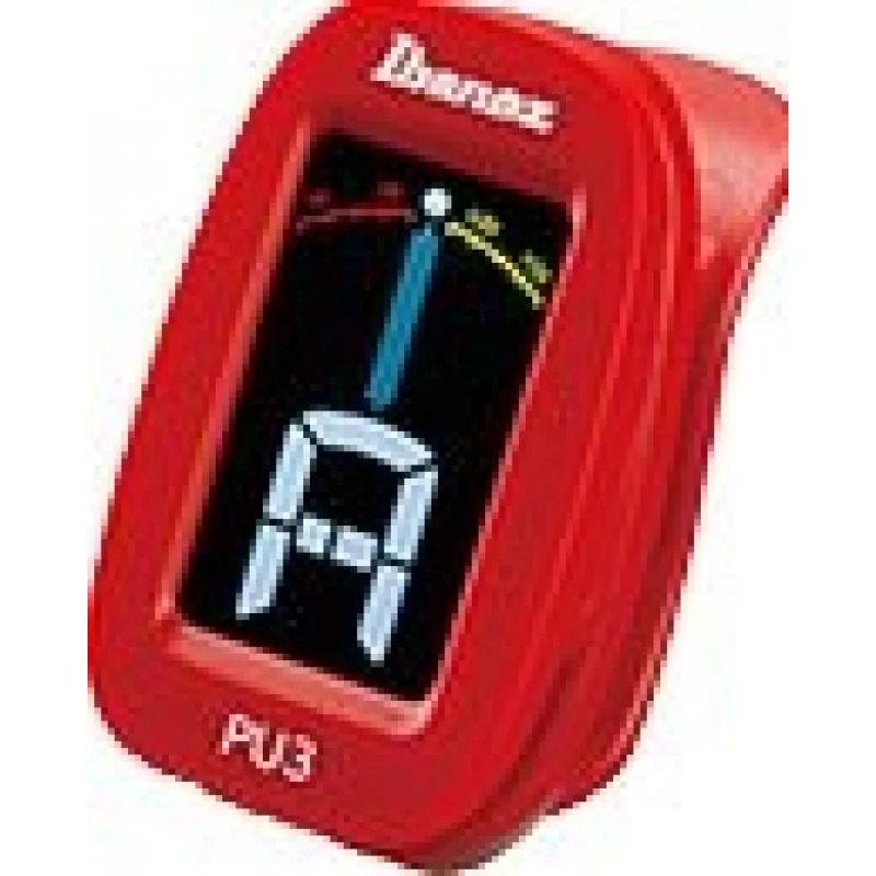 IBANEZ Ibanez PU3-RD tuner chromatyczny na klips czerwony