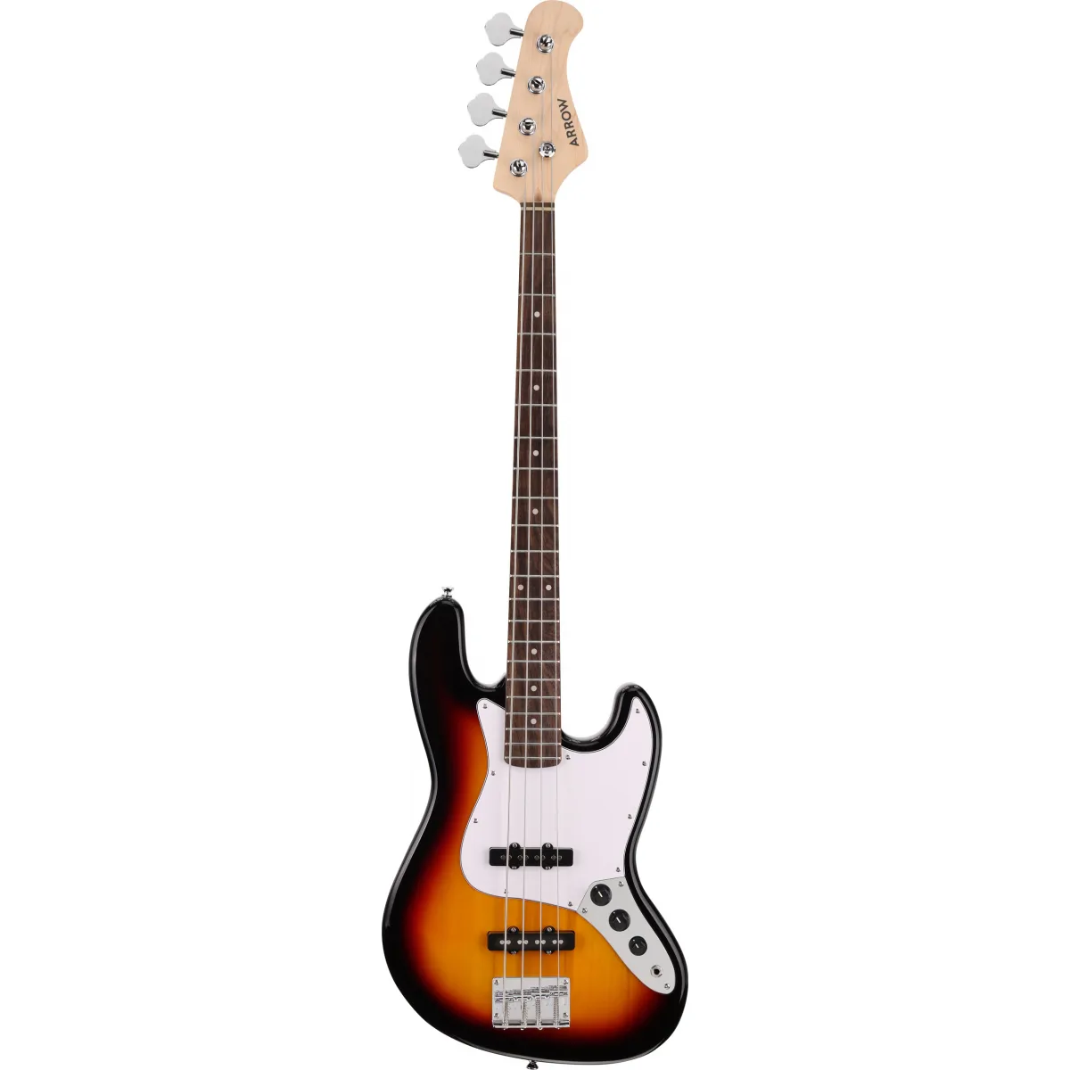 Arrow Arrow Louisiana 4 Bass Tobacco Burst Rosewood/White gitara basowa
