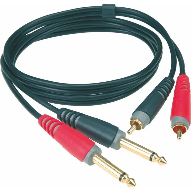 Klotz Klotz ATCJ0100 kabel 2x chinch na 2x jack 1m