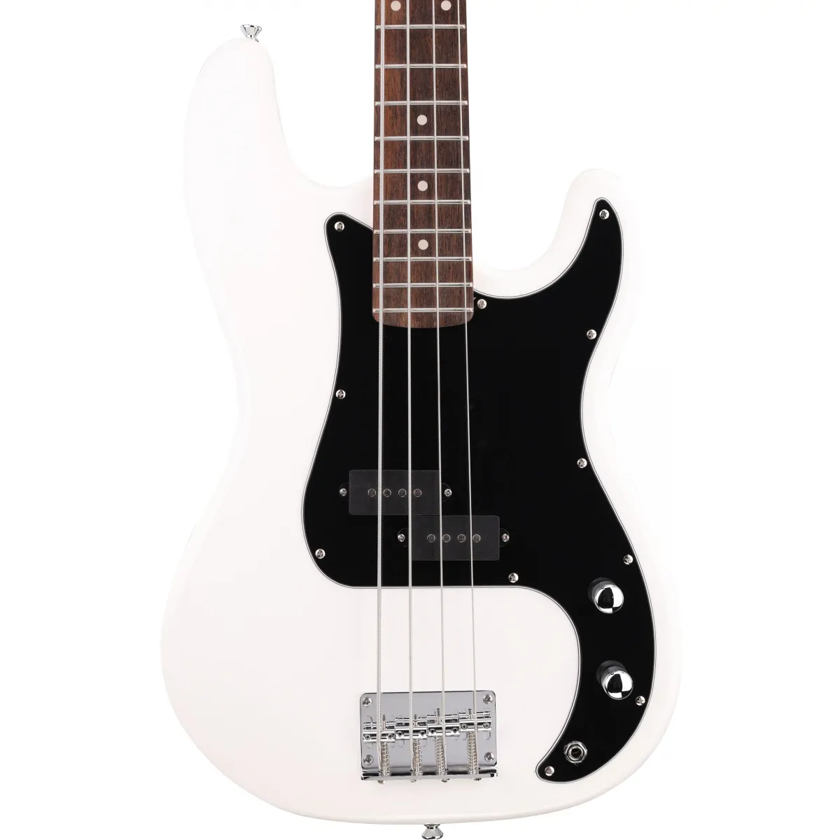 Arrow Arrow Session Bass 4 Snow White Rosewood/Black gitara basowa - zdjecie 4