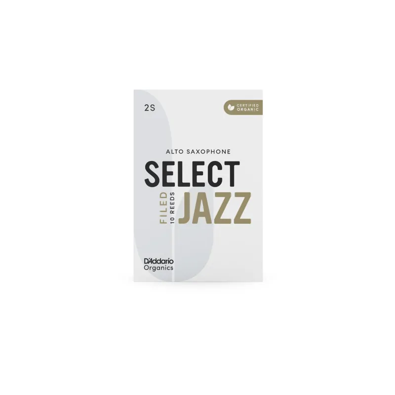 D'ADDARIO D'Addario Organic Select Jazz 2H Filed Alto Sax - zdjecie 3