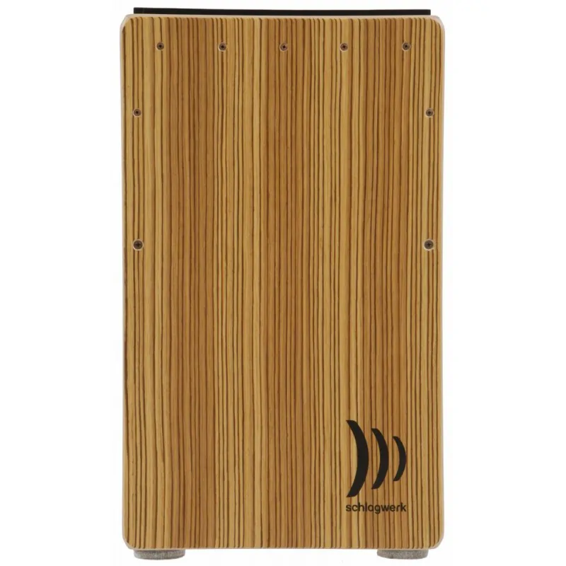 Schlagwerk Schlagwerk Percussion CP-4011 La Peru Zebrano Cajon - zdjecie 2