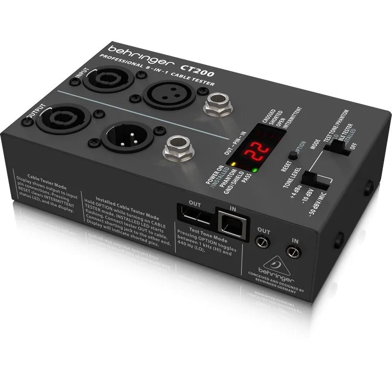 Behringer Behringer CABLE TESTER CT200