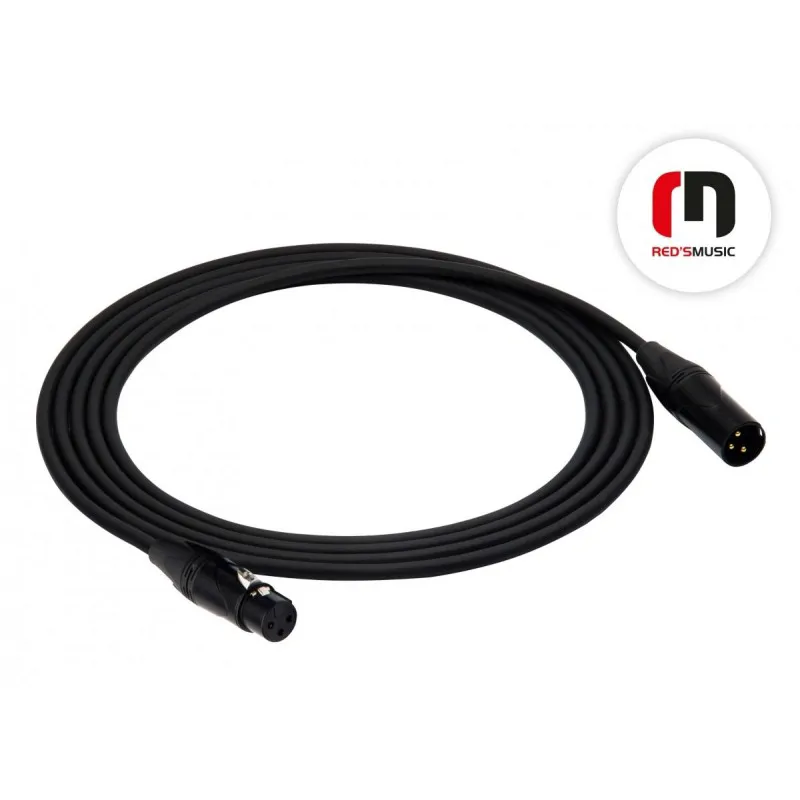 Red's Music Red's Music XLR M - XLR F kabel mikrofonowy 15m MC11150BX
