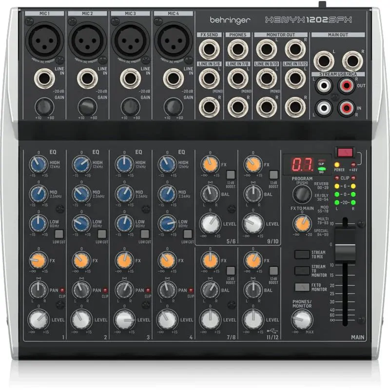 Behringer Behringer XENYX 1202SFX mikser audio