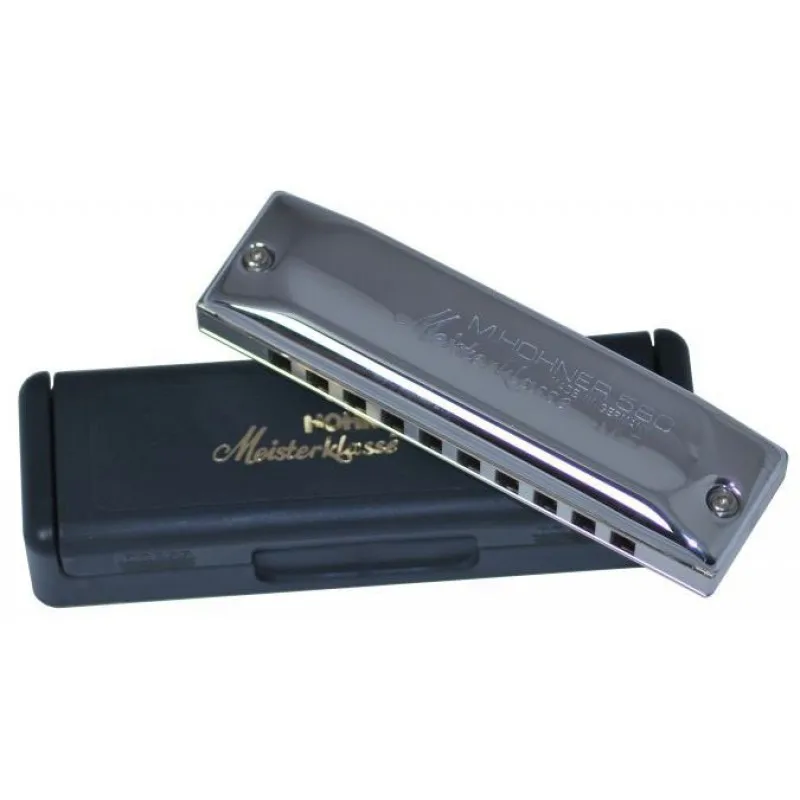 HOHNER Hohner Meisterklasse MS Harmonijka ustna tonacja A - zdjecie 2