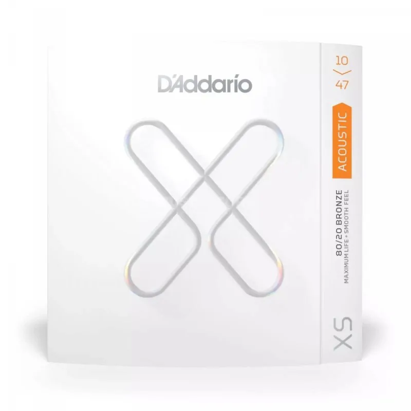 D'ADDARIO D'Addario XSABR1047 80/20 Bronze 10-47 struny akustyczne