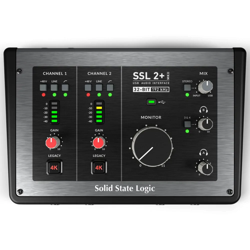 SSL SSL2+ mkII Interfej Audio Midi - zdjecie 3