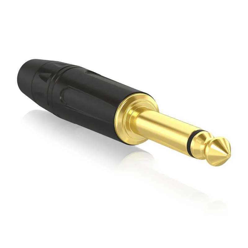 Behringer Behringer 4MG-BK Jack Mono 6,3 mm czarny/złoty - zdjecie 2
