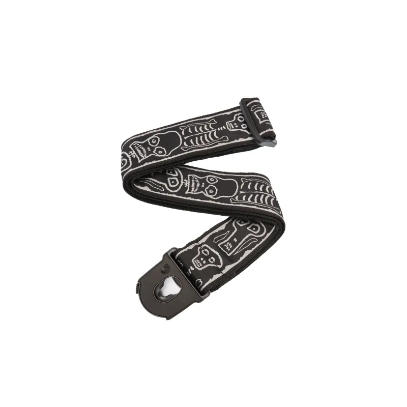 D'ADDARIO D'Addario 50PLJS01 Joe Satriani Planet Lock Skull N Bones