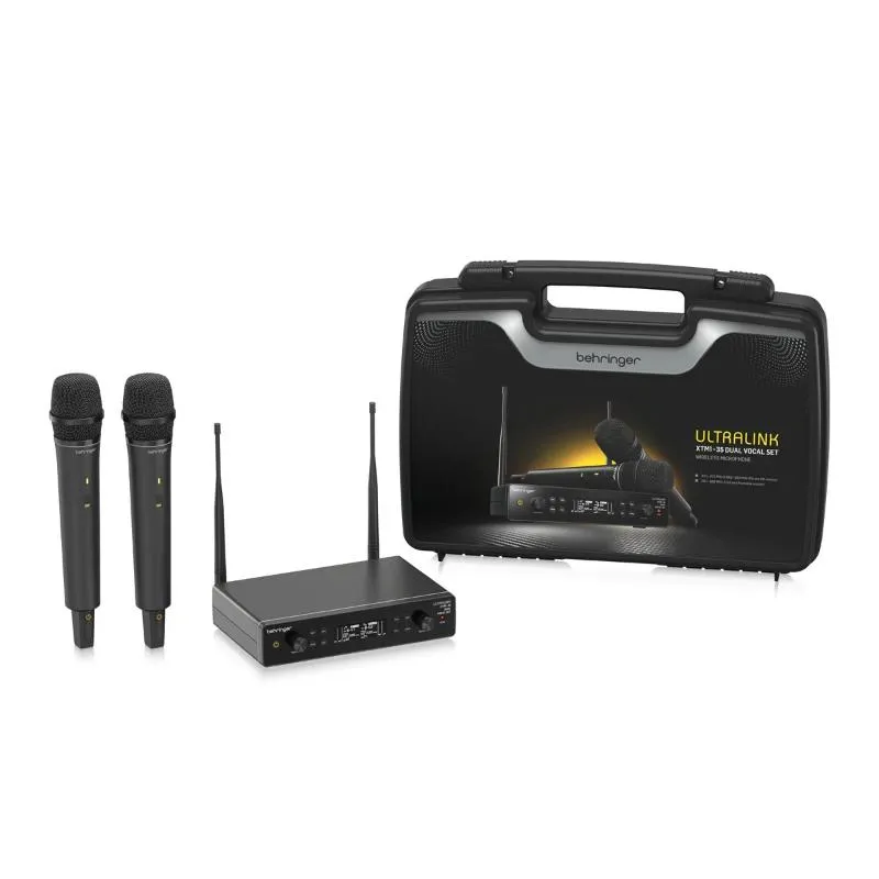 Behringer Behringer XTM1-35 DUAL VOCAL SET System bezprzewodowy UHF z 2 mikrofonami bezprzewodowymi - zdjecie 5
