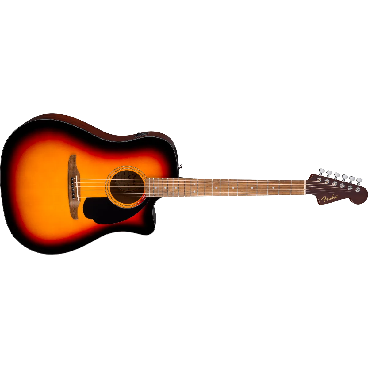 FENDER Fender California Standard Redondo CE Spruce Top Black Pickguard 3-Color Sunburst - zdjecie 3