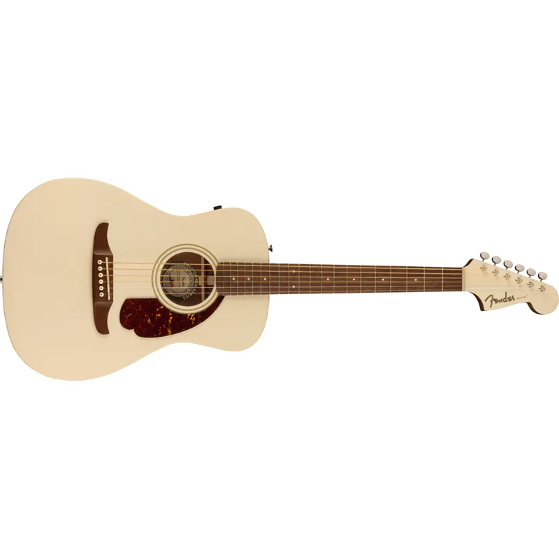 FENDER Fender Malibu Player Walnut Fingerboard Tortoiseshell Pickguard Olympic White