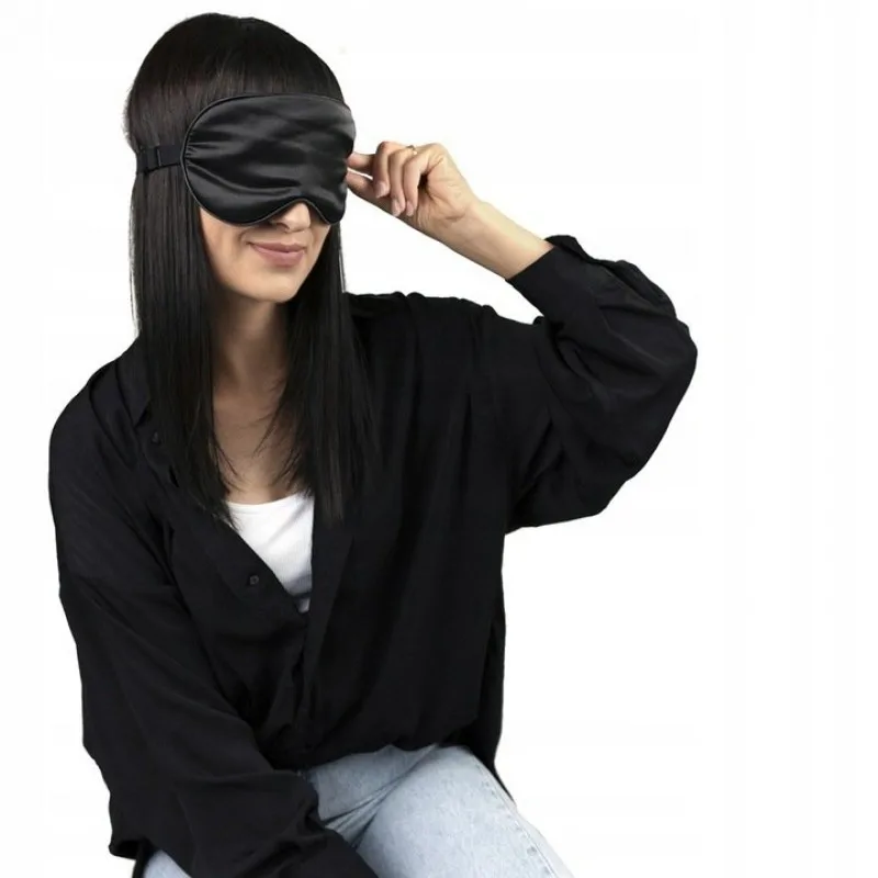 WAYA Waya Silk Eye Mask Black maska EM-SLK06 - zdjecie 5