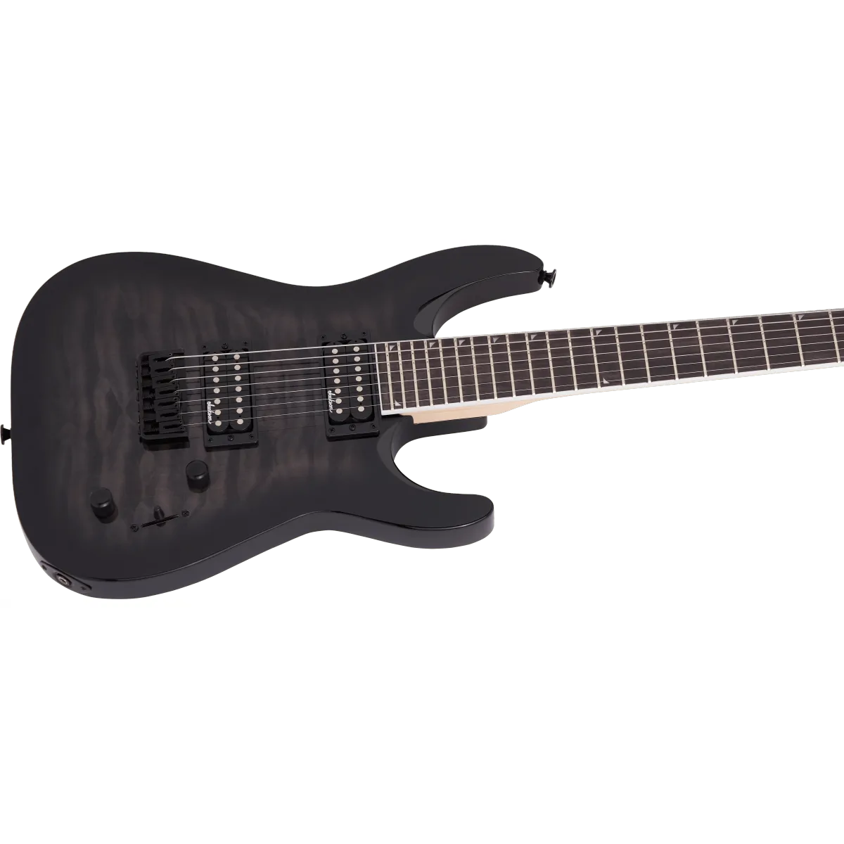 Jackson Jackson Amaranth Fingerboard Transparent Black Burst - zdjecie 5