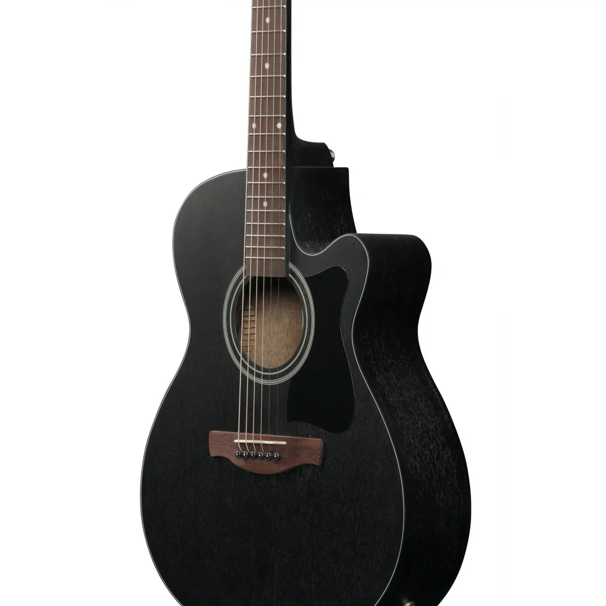 IBANEZ Ibanez VC44CE-WK Weathered Black gitara elektro-akustyczna - zdjecie 6