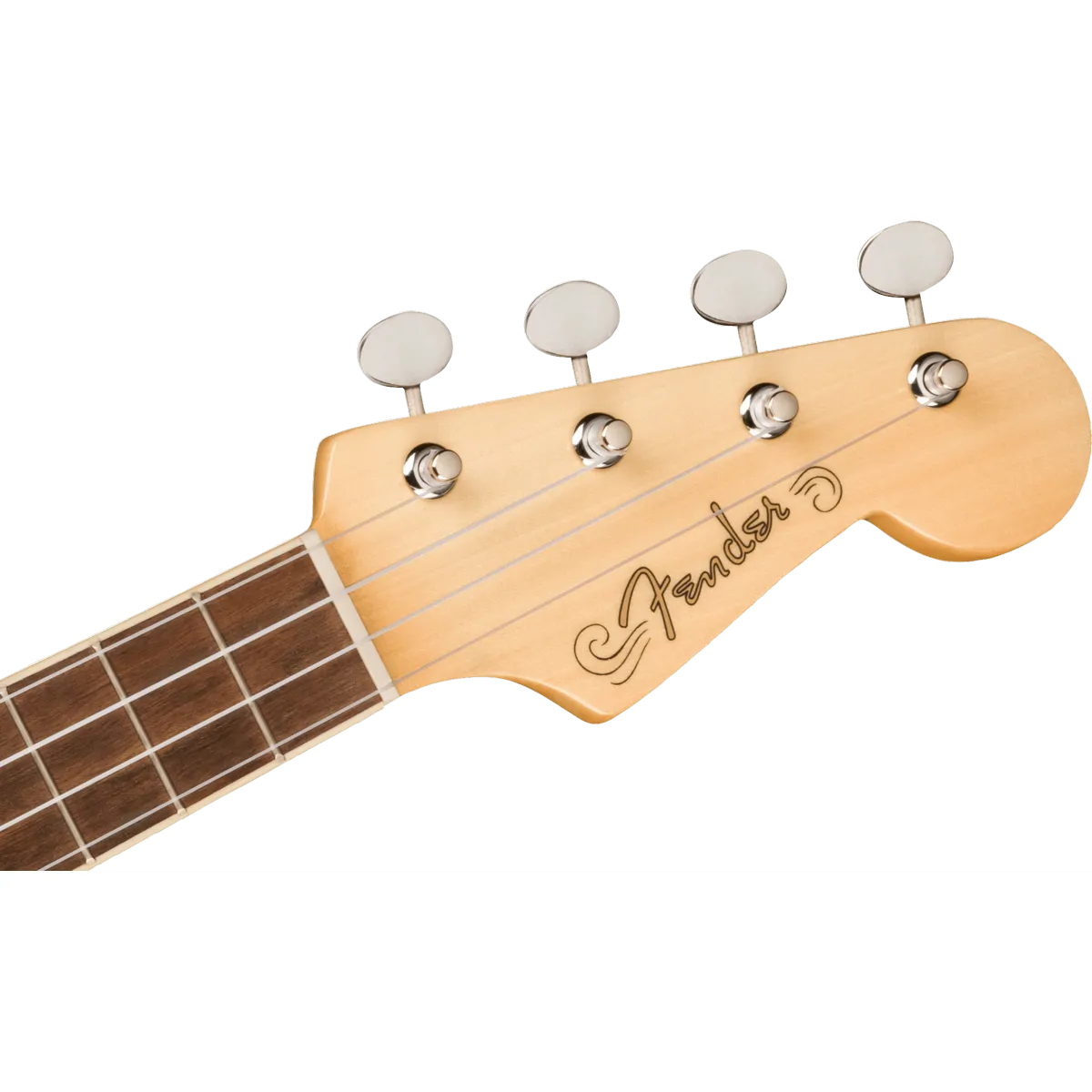FENDER Fender Fullerton Strat Uke Walnut Fingerboard White Pickguard Candy Apple Red - zdjecie 5
