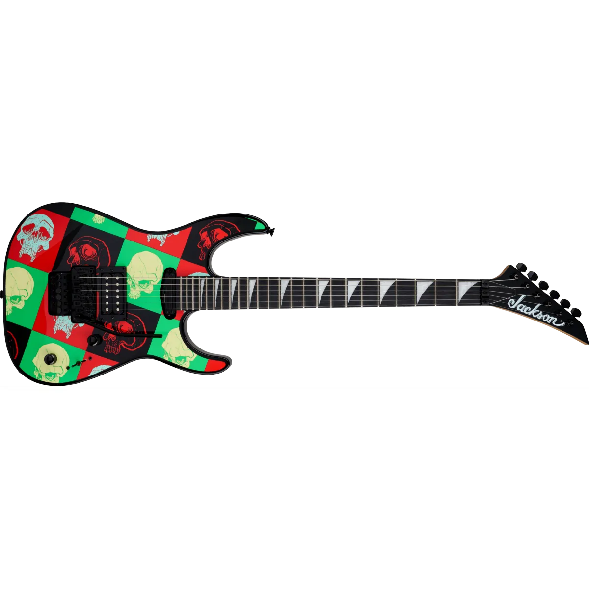 Jackson Jackson X Series Dinky DK1A Amaranth Fingerboard Warhol