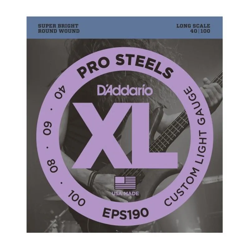 D'ADDARIO D'Addario EPS190 - ProSteels 40-100
