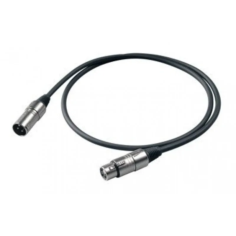 PROEL Proel Stage Equipment BULK250LU5 3P XLR F - 3P XLR M 5 m