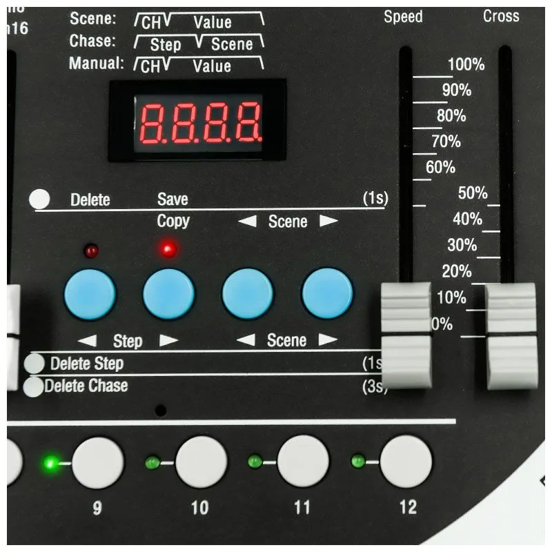 LIGHT4ME LIGHT4ME DMX 192 v2 suwakowy sterownik DMX - zdjecie 2