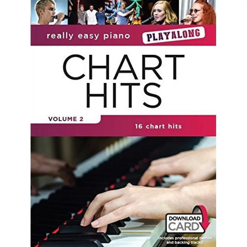 Wise Publications Wise Publications Really Easy Piano Playalong: Chart Hits Volume 2