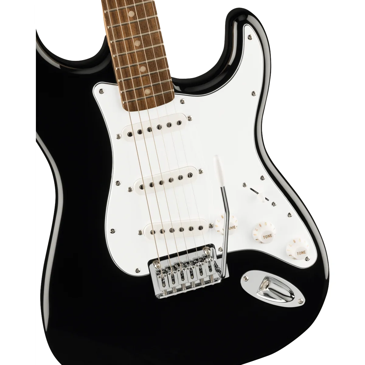 Squier Squier Affinity Series Stratocaster Mustang Micro Pack Laurel Fingerboard Black Gig Bag - zdjecie 4