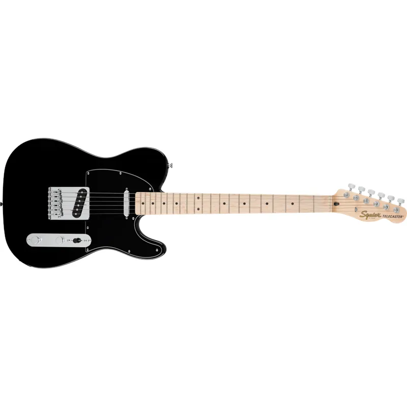 Squier Squier FSR Affinity Series Telecaster Maple Fingerboard Black Pickguard Black