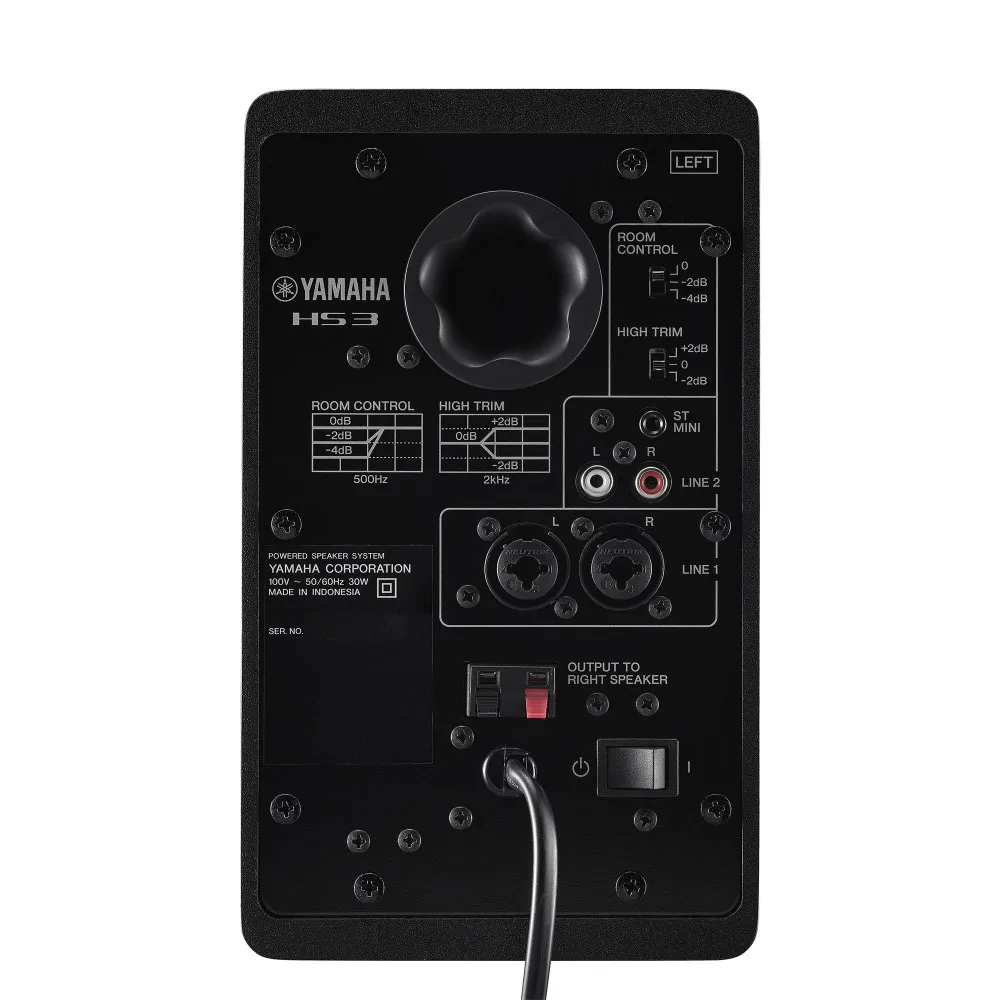 YAMAHA Yamaha HS3 Black monitory aktywne - zdjecie 3