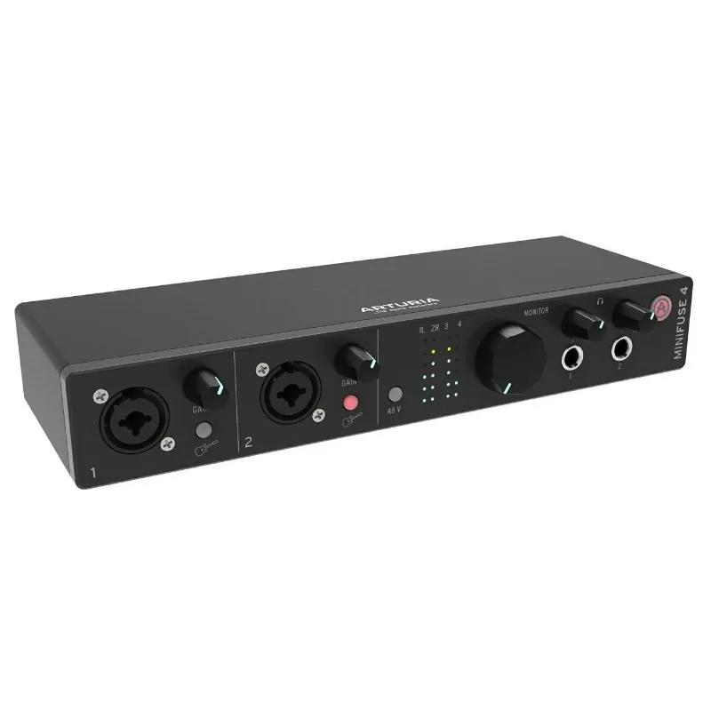 Arturia ARTURIA MiniFuse 4 Black interfejs audio midi - zdjecie 2