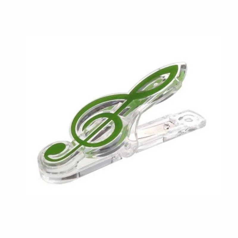 KERA AUdIO Kera-Audio CLIP CLEF Klips do papieru nut  zielony