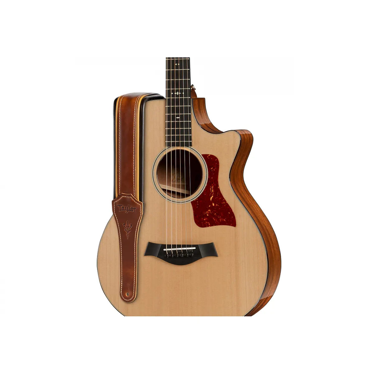 Taylor Guitars Taylor Century Med Brown Leather skórzany Pas do gitary - zdjecie 5