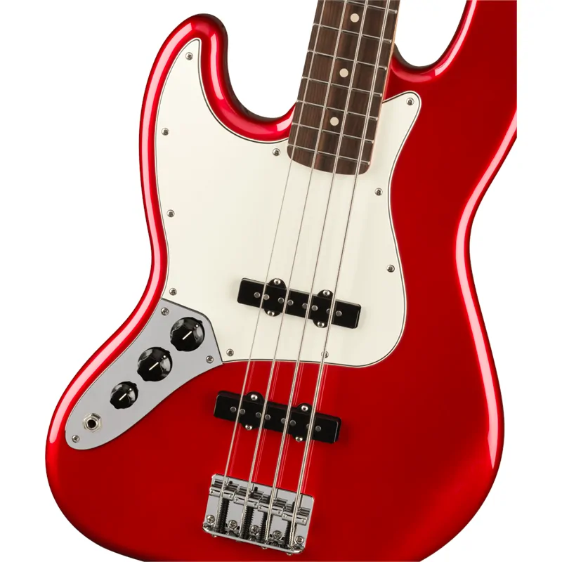 FENDER Fender Player Jazz Bass Left-Handed Pau Ferro Fingerboard Candy Apple Red - zdjecie 3