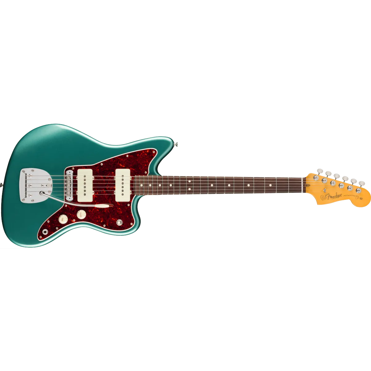 FENDER Fender American Professional Classic Jazzmaster Rosewood Fingerboard Faded Sherwood Green Metallic