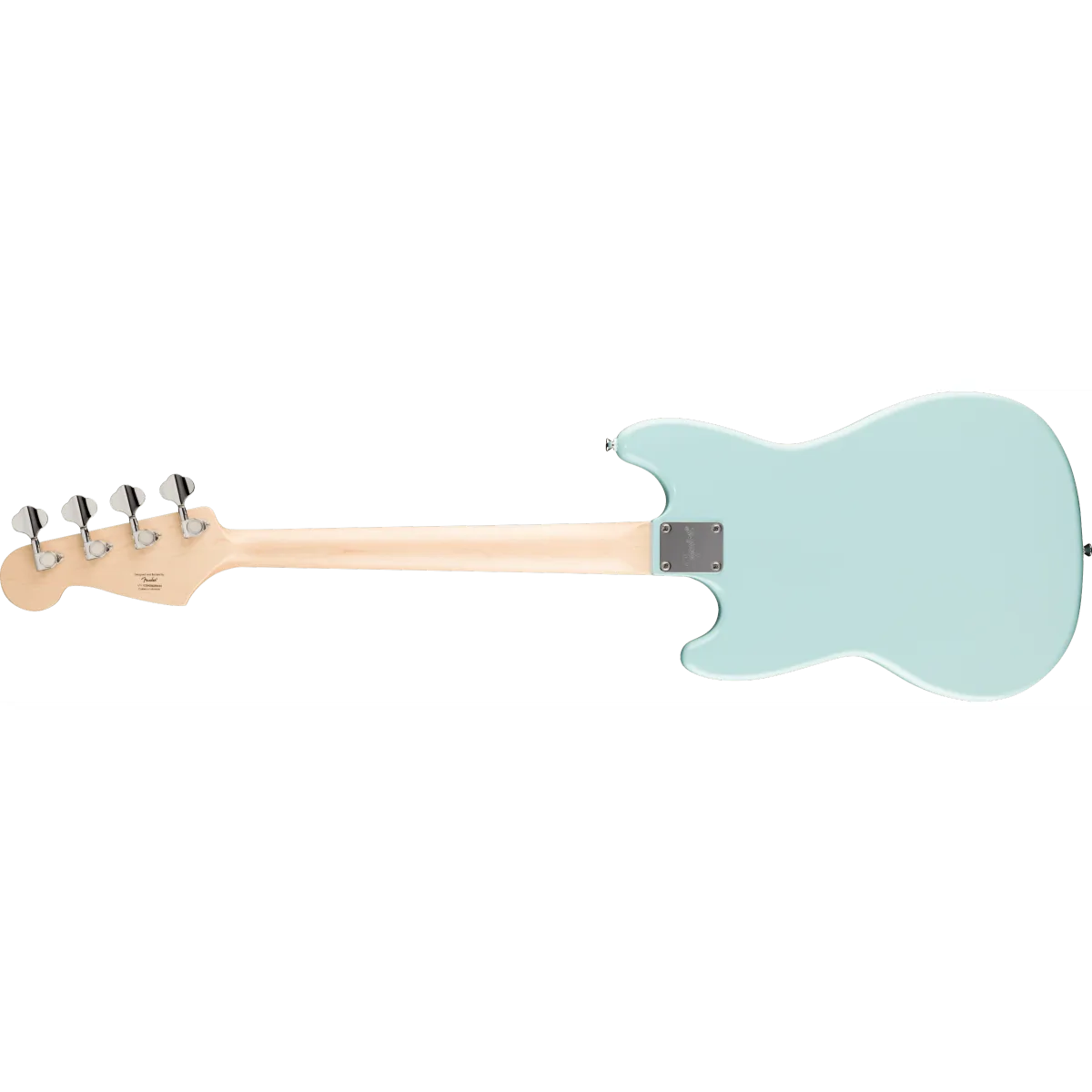 Squier Squier Sonic Bronco Bass Laurel Fingerboard White Pickguard Daphne Blue - zdjecie 2
