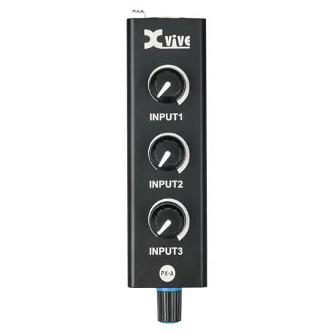XVive XVive Portable 3-channel Personal Mixer Headphone Amplifier System mikser osobisty ze wzmacniaczem słuchawkowym - zdjecie 4