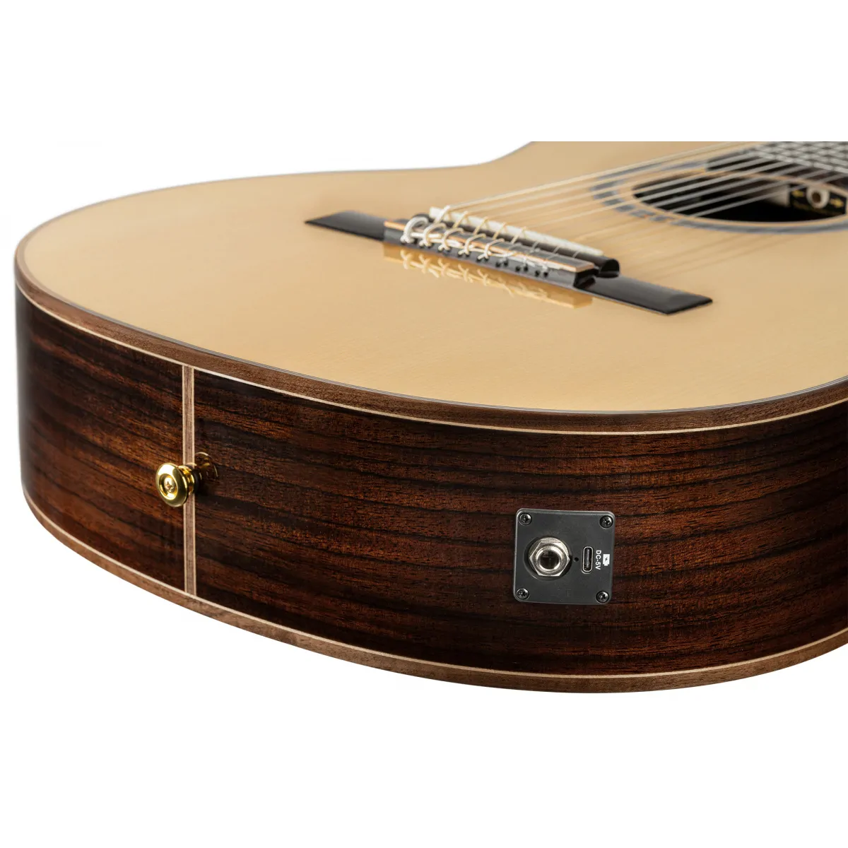 Ortega Ortega RCE158RW-8 Gitara Elektro-Klasyczna 8-mio strunowa - zdjecie 6