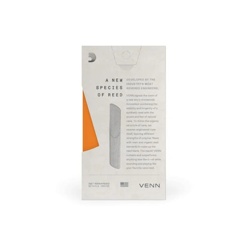D'ADDARIO D'Addario Venn 3.5 stroik syntetyczny do saksofonu altowego - zdjecie 2