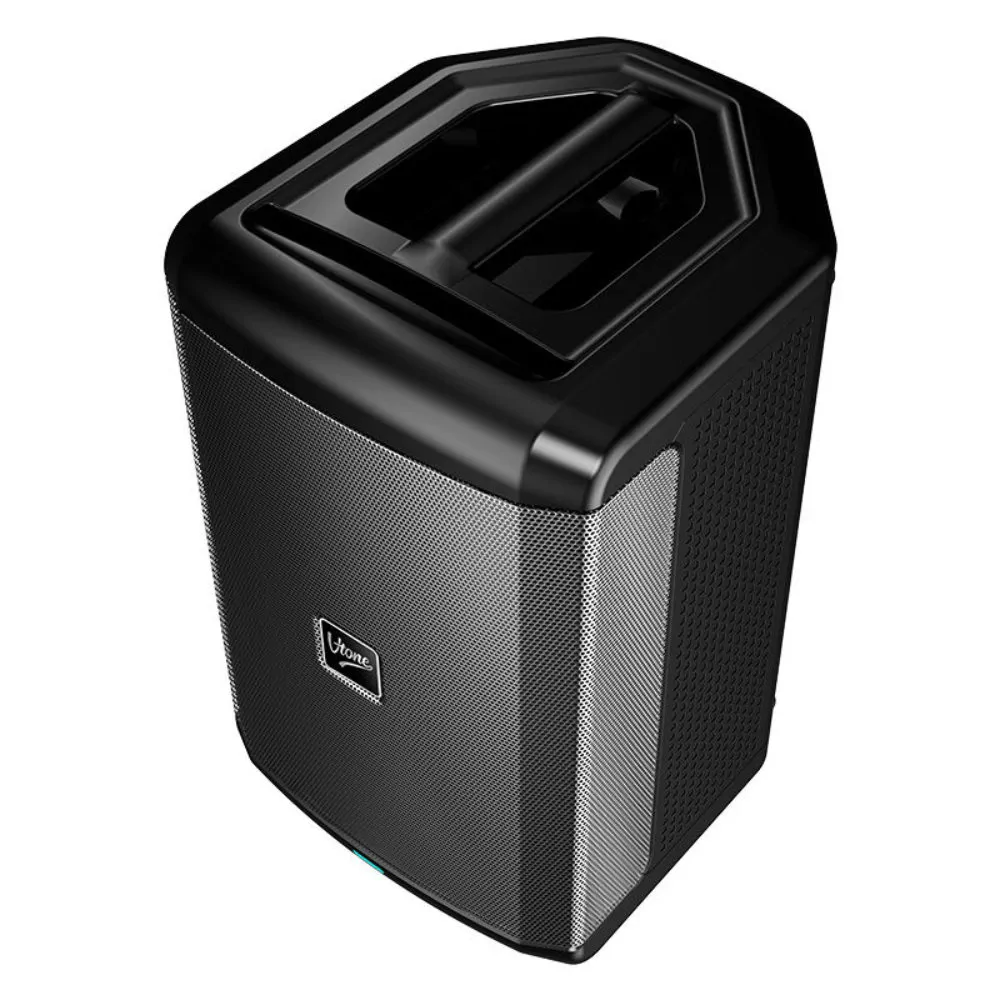 V-TONE V-TONE OrionX 8 ACCU akumulatorowa kolumna aktywna czarna 8" Bluetooth AUX Phantom 80W RMS 6000 mAh - zdjecie 2