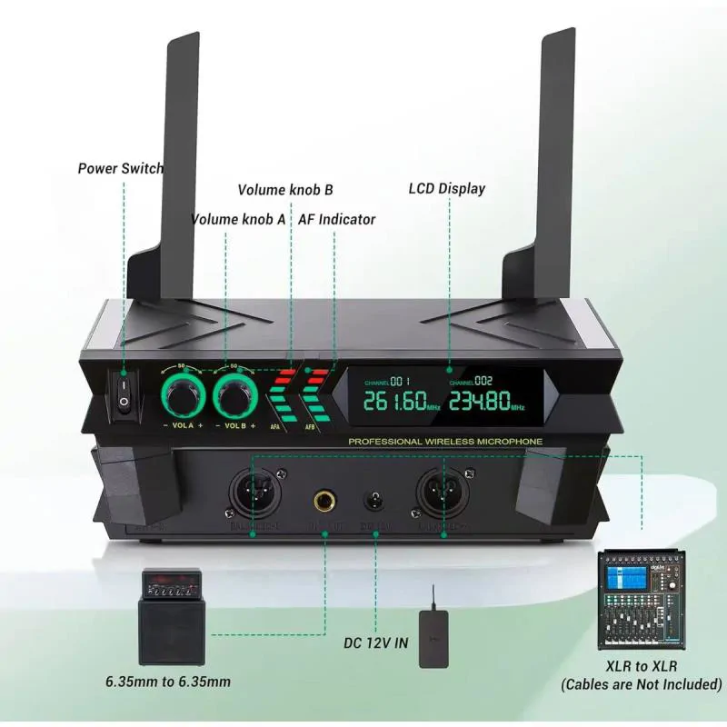 IGO Systems Igo System U-777 Bezprzewodowy system mikrofonowy - zdjecie 8