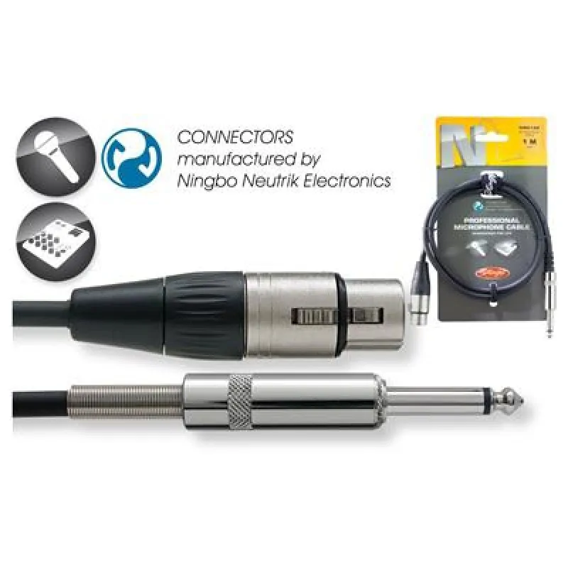 STAGG Stagg NMC 1 XP - kabel mikrofonowy 1m