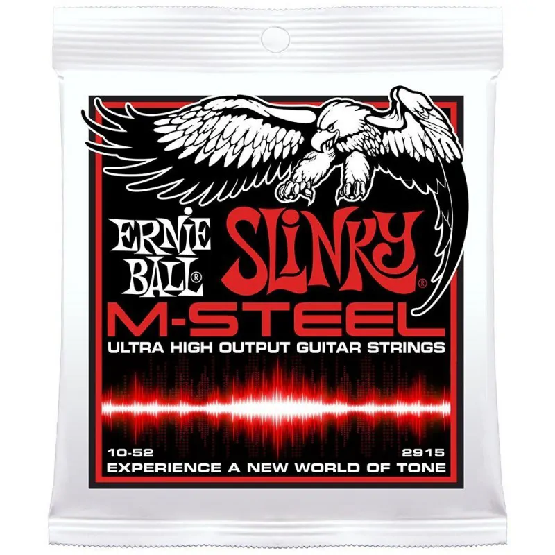 Ernie Ball Ernie Ball 2915 M-Steel struny do gitary elektrycznej 10-52