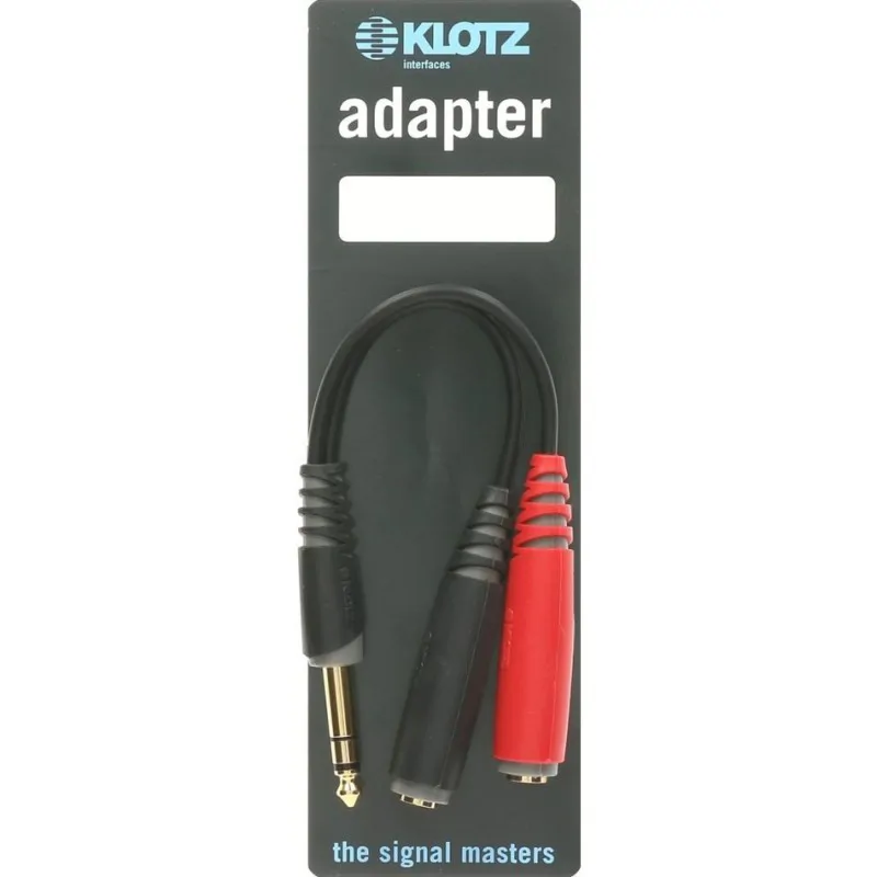 Klotz Klotz AYS-1 złączka jack stereo M - 2x jack mono F - zdjecie 2