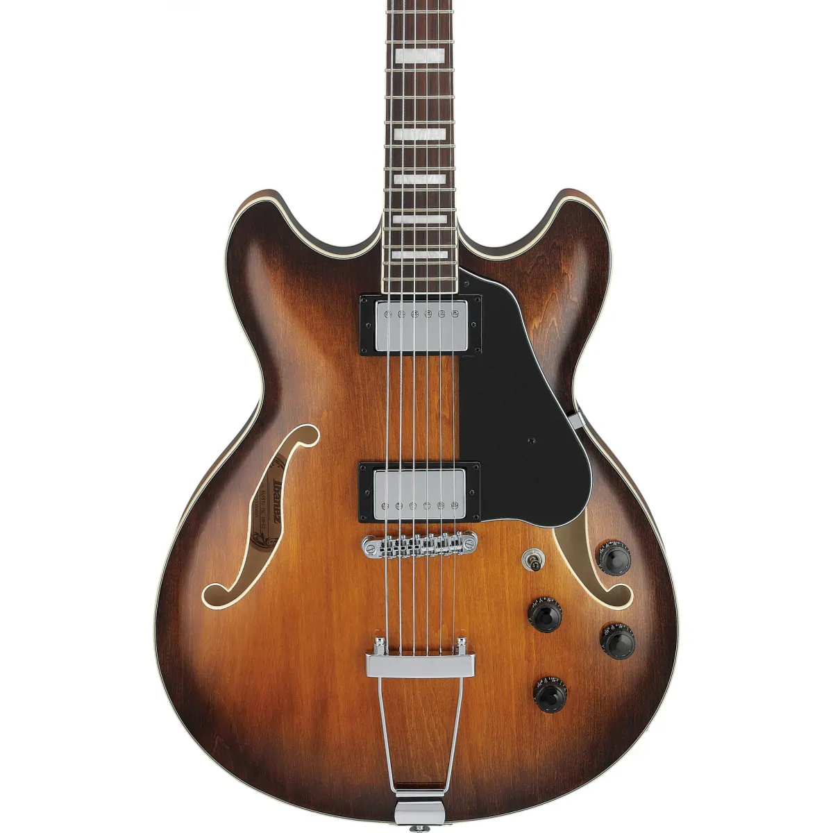 IBANEZ Ibanez AS7328-TBC Tobacco Brown gitara barytonowa semi-hollow 28" - zdjecie 4