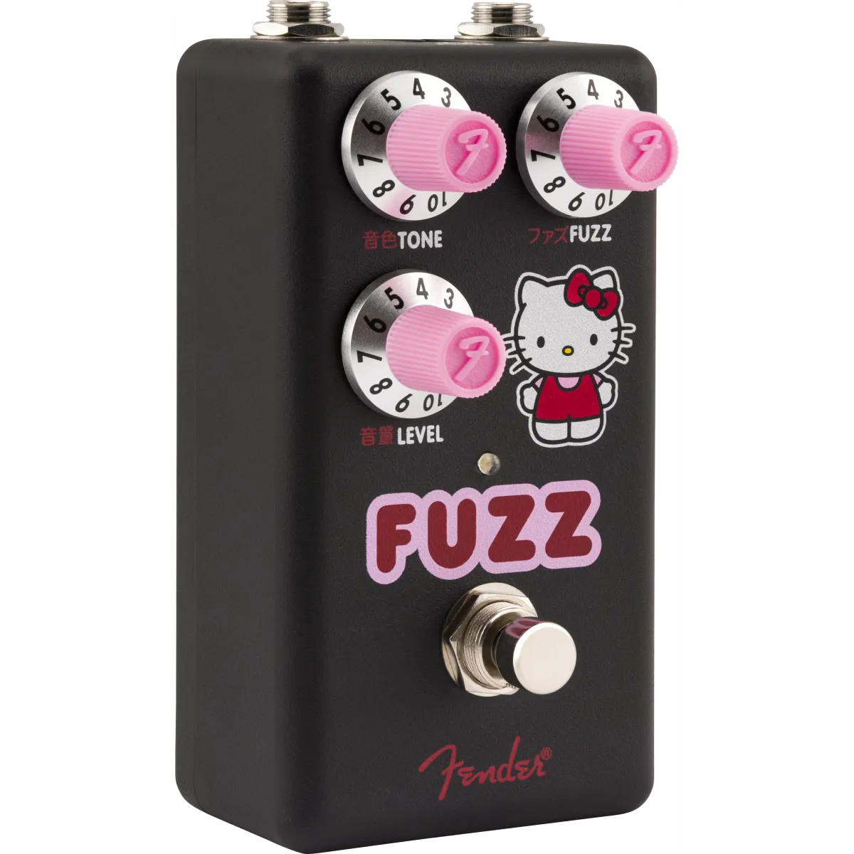 FENDER Fender Hello Kitty Black Fuzz Pedal - zdjecie 2