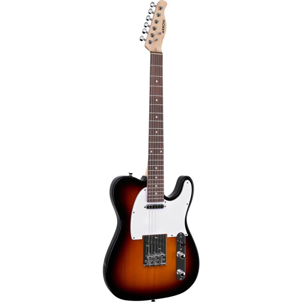 Arrow Arrow Telico TL 11 Tobacco Burst Rosewood/White gitara elektryczna