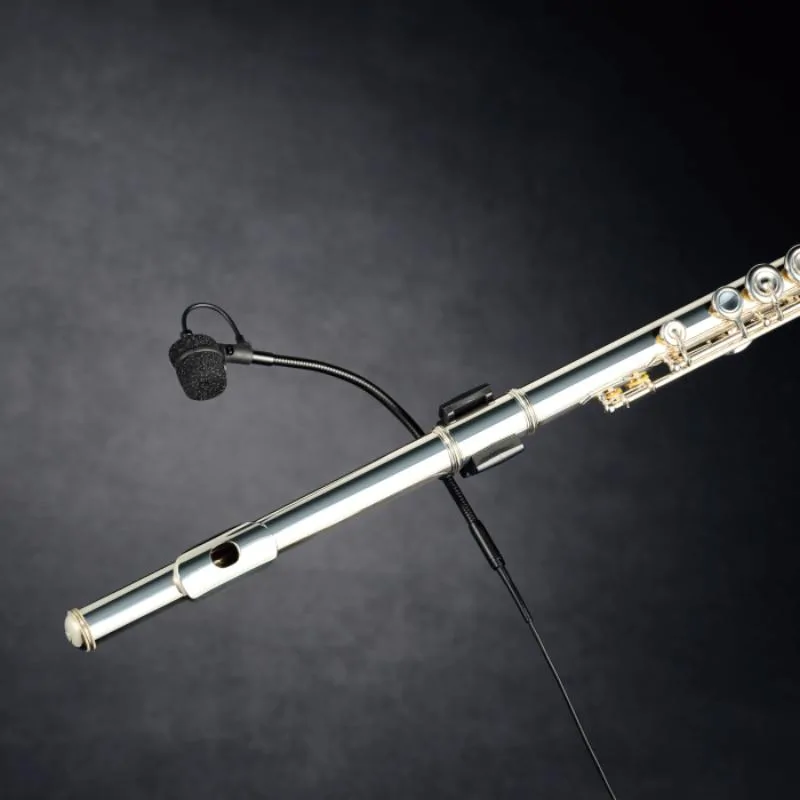 AUDIO TECHNICA Audio-technica ATM355VF - Mikrofon pojemnościowy do skrzypiec i fletu na gęsiej szyii z uchwytem, wtyk cW - zdjecie 4