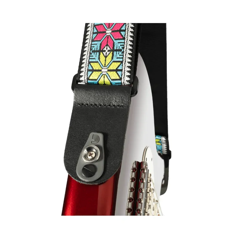 D'ADDARIO D'Addario 50TC00 Pad Lock Woven Parallel Flowers - zdjecie 4