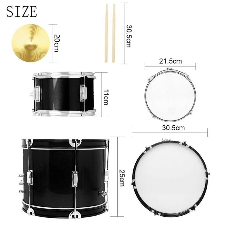 KERA AUdIO Kera Audio ZPD-3-Black Perkusja dla dzieci - zdjecie 4