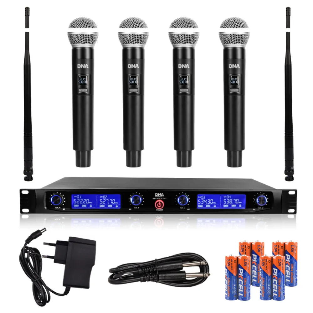DNA DNA WM4 VOCAL SET bezprzewodowy mikrofonowy system nagłośnienia